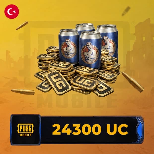 PUBG Mobile 24.300 UC TR
