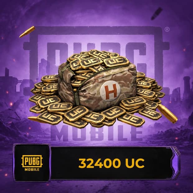 PUBG Mobile 32,400 UC