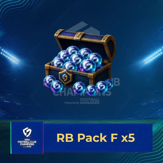 SEGA Football Club Champions RB Pack F x5