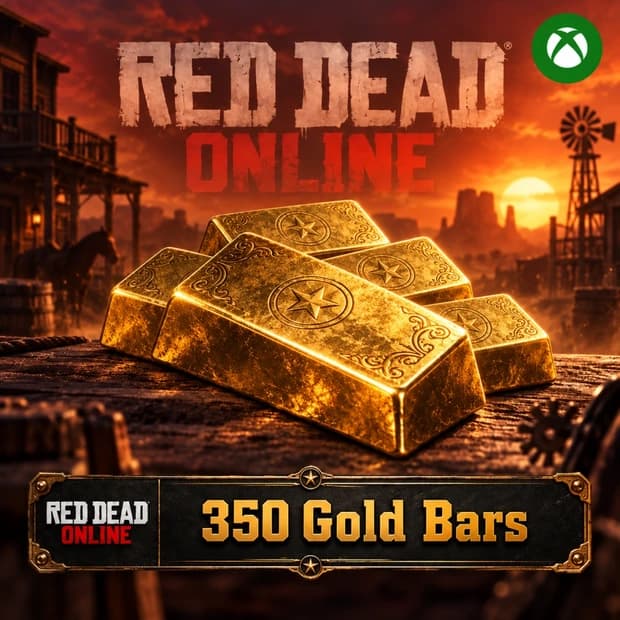Red Dead Online 350 Gold Bar — Xbox One
