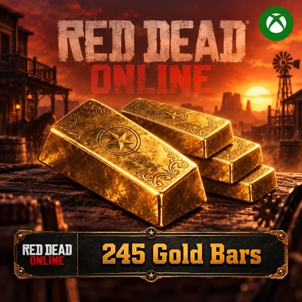 Red Dead Online 245 Gold Bar — Xbox One