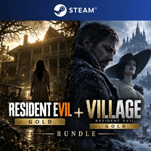 Resident Evil 7 Gold + Village Gold Bundle