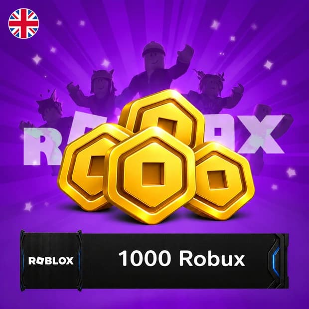 Roblox 1,000 Robux - United Kingdom