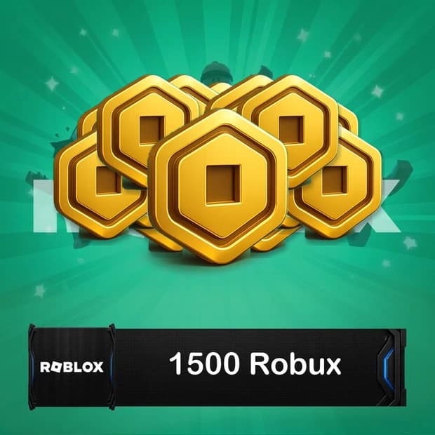 Roblox 1,500 Robux - Global