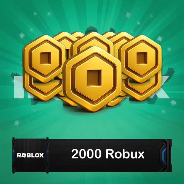 Roblox 2,000 Robux