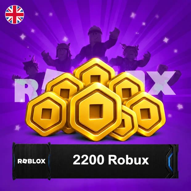Roblox 2,200 Robux - United Kingdom