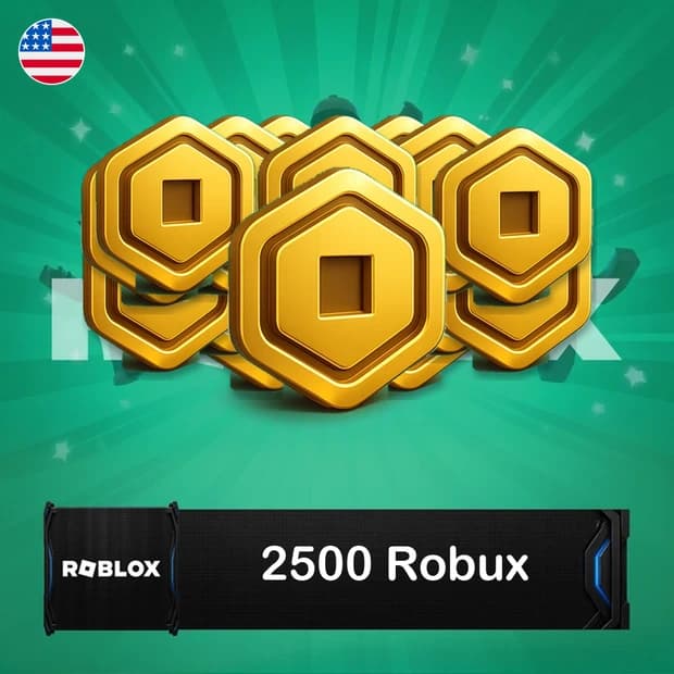 Roblox 2,500 Robux - USA