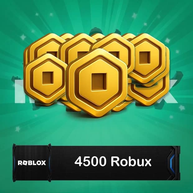 Roblox 4,500 Robux