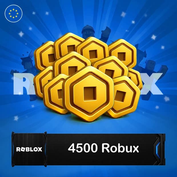 Roblox 4,500 Robux - Europe