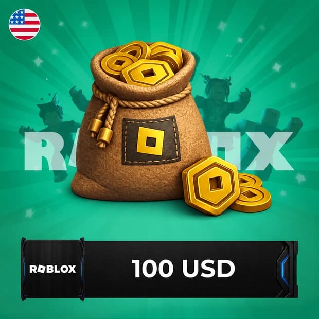 Roblox Robux 100 USD - USA