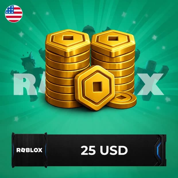 Roblox Robux 25 USD - USA