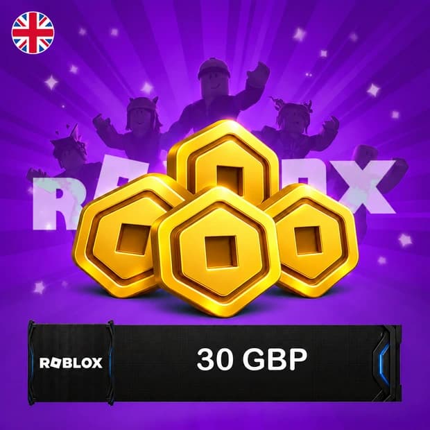 Roblox Robux 30 GBP - United Kingdom