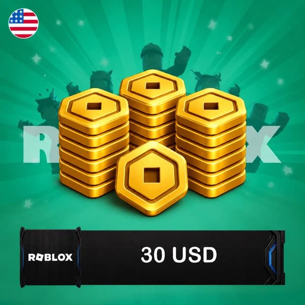 Roblox Robux 30 USD - USA