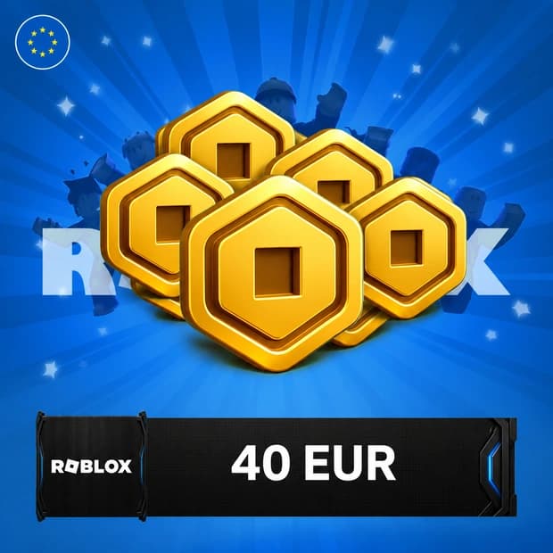 Roblox Robux 40 EUR - Avrupa
