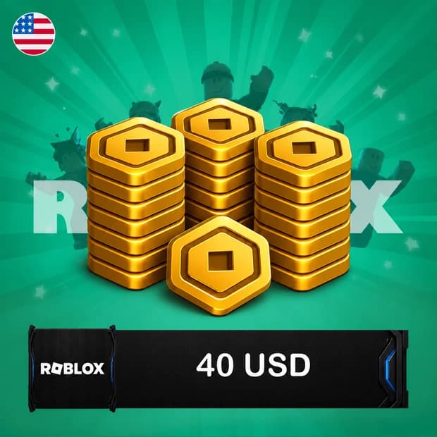 Roblox Robux 40 USD - ABD