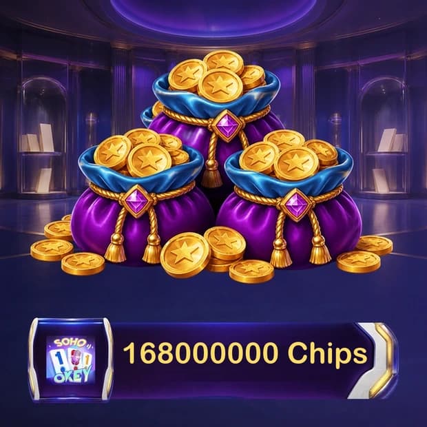 Soho 101 Okey 168,000,000 Chip
