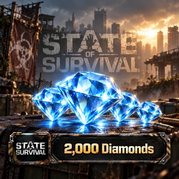 State of Survival 2,000 Diamonds