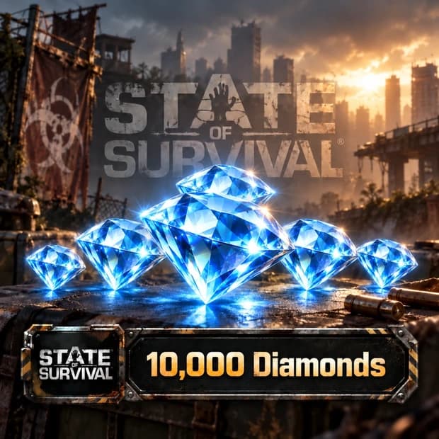 State of Survival 10,000 Diamonds