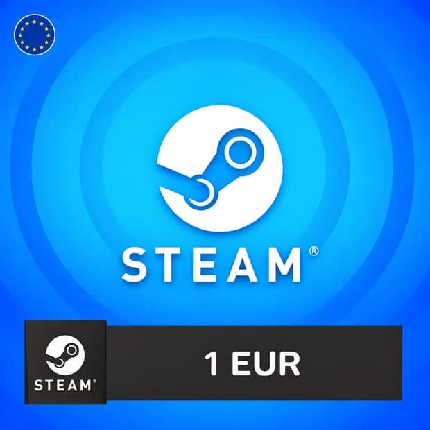 Steam Wallet Code 1 EUR - Europe