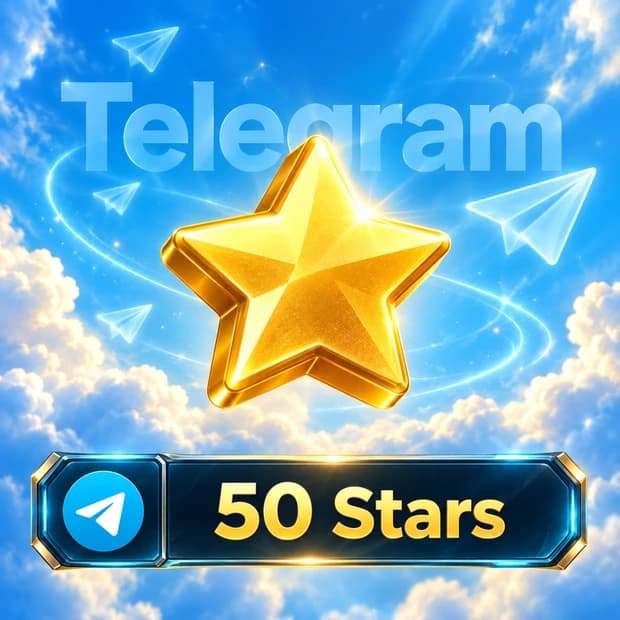 Telegram 50 Stars