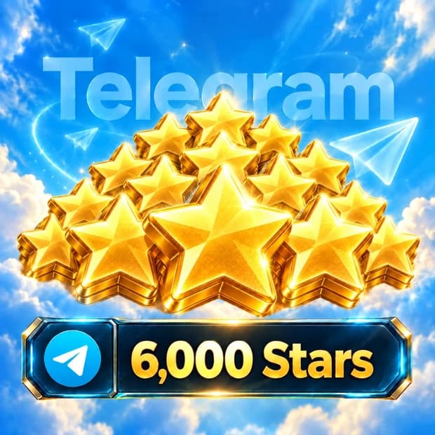Telegram 6,000 Stars