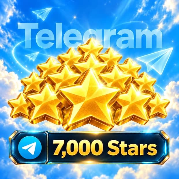 Telegram 7,000 Stars