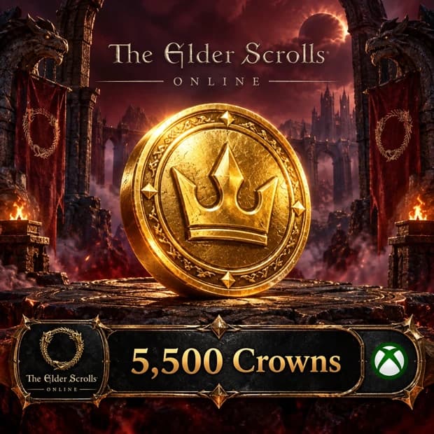 The Elder Scrolls Online 5,500 Crowns — Xbox One