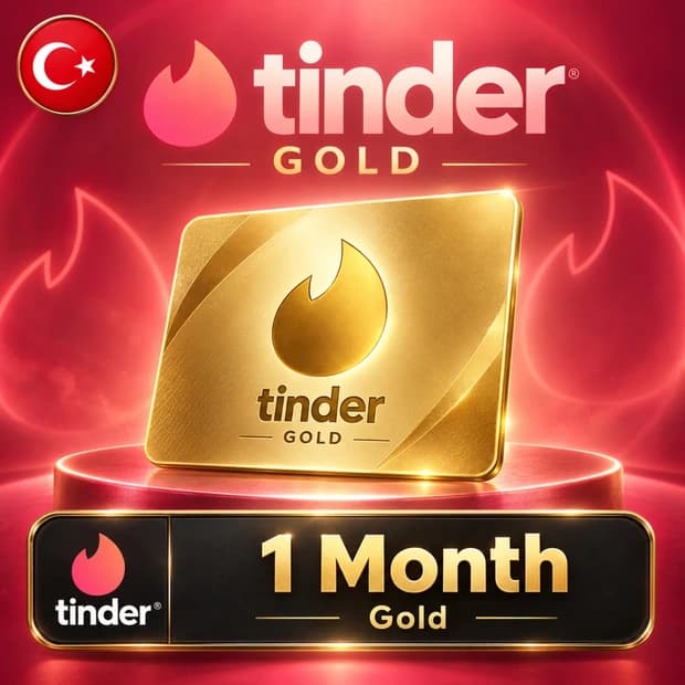 Tinder Gold 1 Month - Turkey