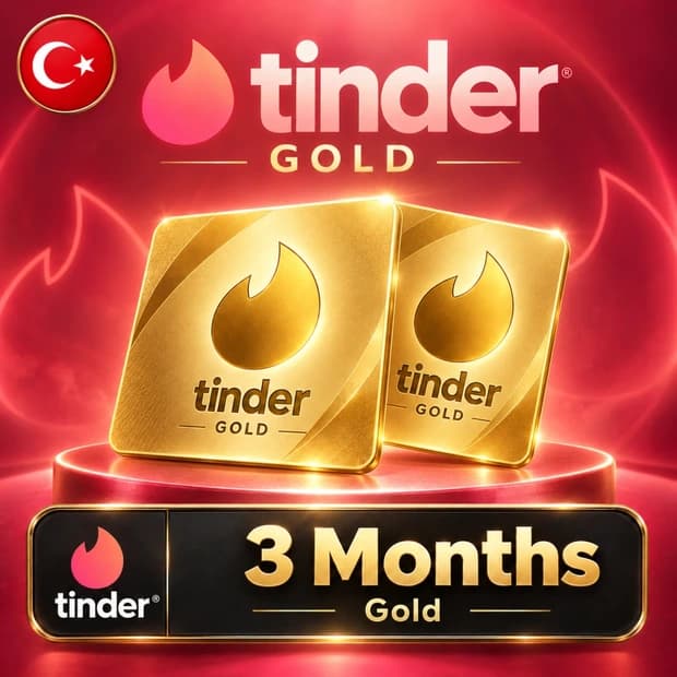 Tinder Gold 3 Months - Turkey