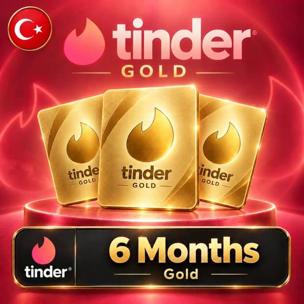 Tinder Gold 6 Months - Turkey