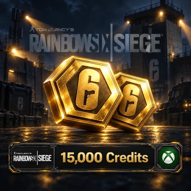Rainbow Six Siege 15,000 Credits — Xbox One