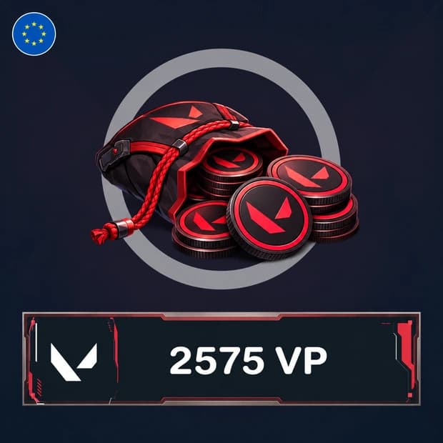 Valorant 2,575 VP - Europe