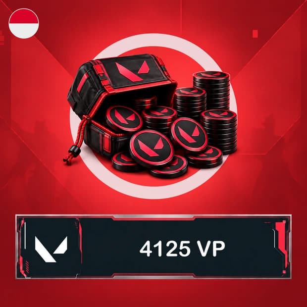 Valorant 4,125 VP - Indonesia