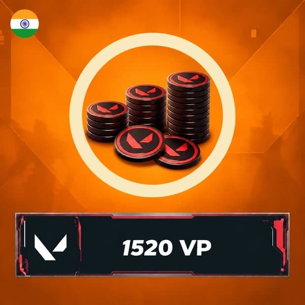 Valorant 1,520 VP - India