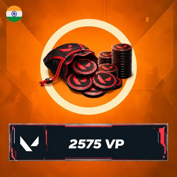 Valorant 2,575 VP - India