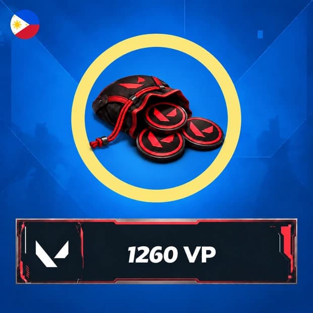 Valorant 1,260 VP - Philippines