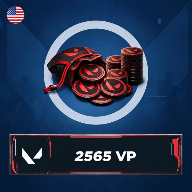 Valorant 2,565 VP - USA