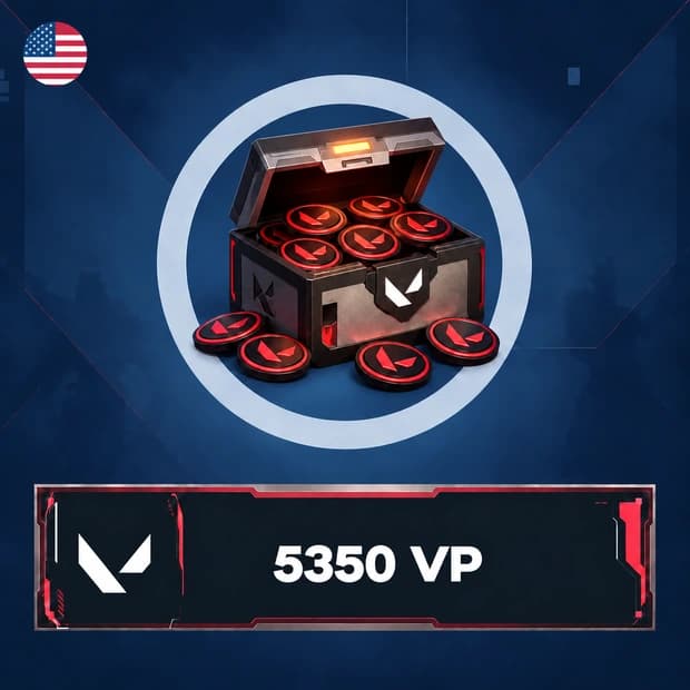 Valorant 5,350 VP - USA