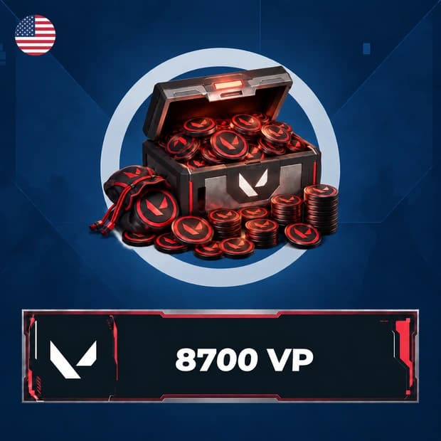 Valorant 8,700 VP - USA