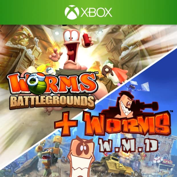 Worms Battlegrounds + Worms W.M.D — Xbox One