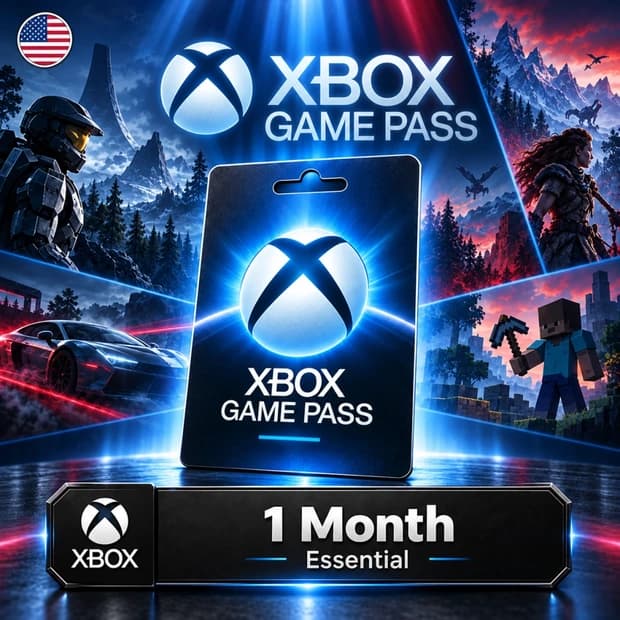 Xbox Game Pass Essential 1 Month - USA
