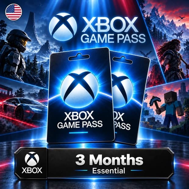 Xbox Game Pass Essential 3 Months - USA