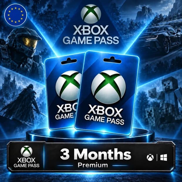 Xbox Game Pass Premium 3 Months - Europe
