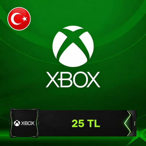 Xbox Live Gift Card 25 TL