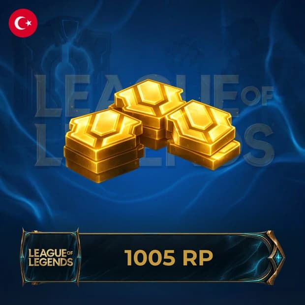 League of Legends 1,005 RP