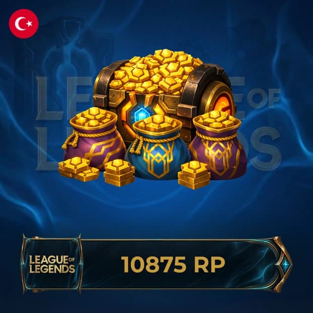 League of Legends 10,875 RP