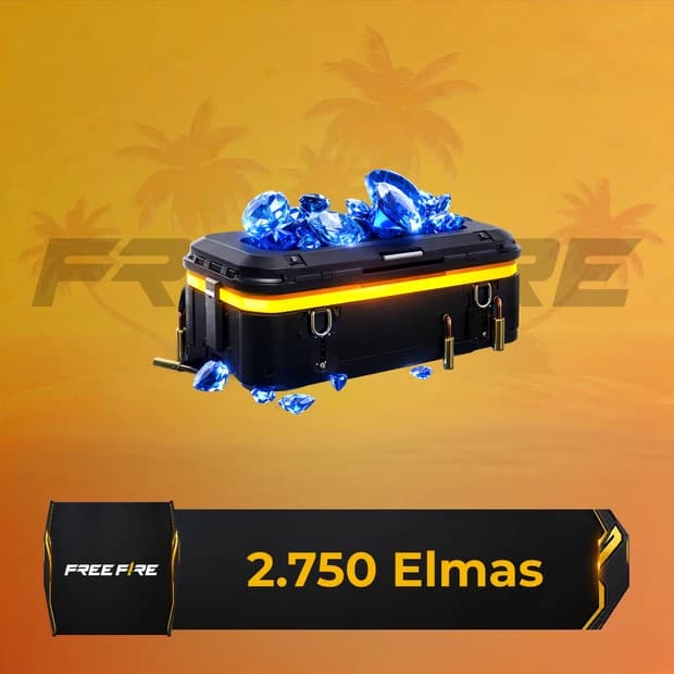 Free Fire 2,750 Diamonds - EU/TR