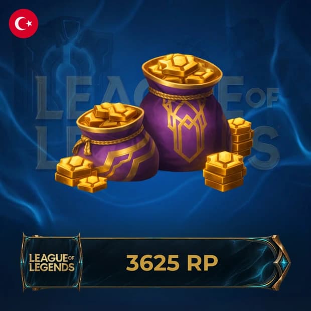 League of Legends 3,625 RP