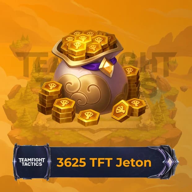 Teamfight Tactics 3,625 Tokens