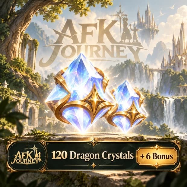 AFK Journey 126 Dragon Crystals cover art